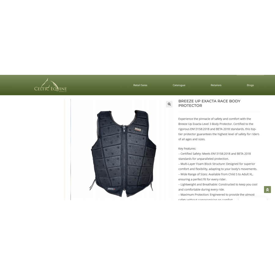 Bustino protettivo adulto  LIVELLO 3