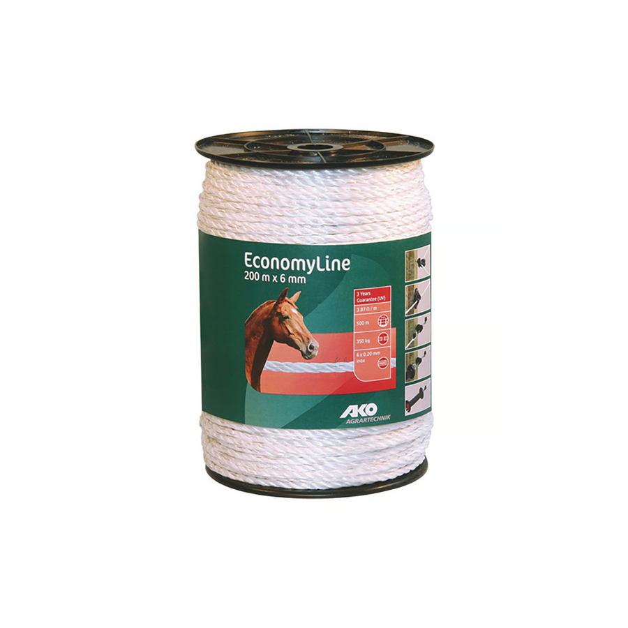 Corda elettrica mm6  200mt