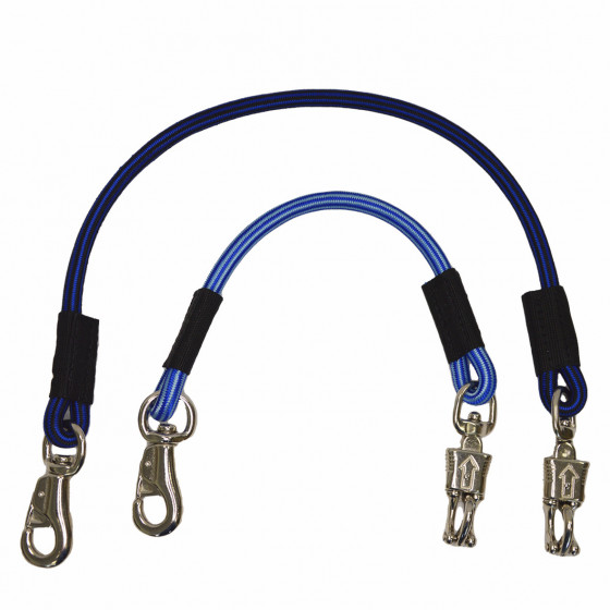 Elastico con moschettone sicurezza