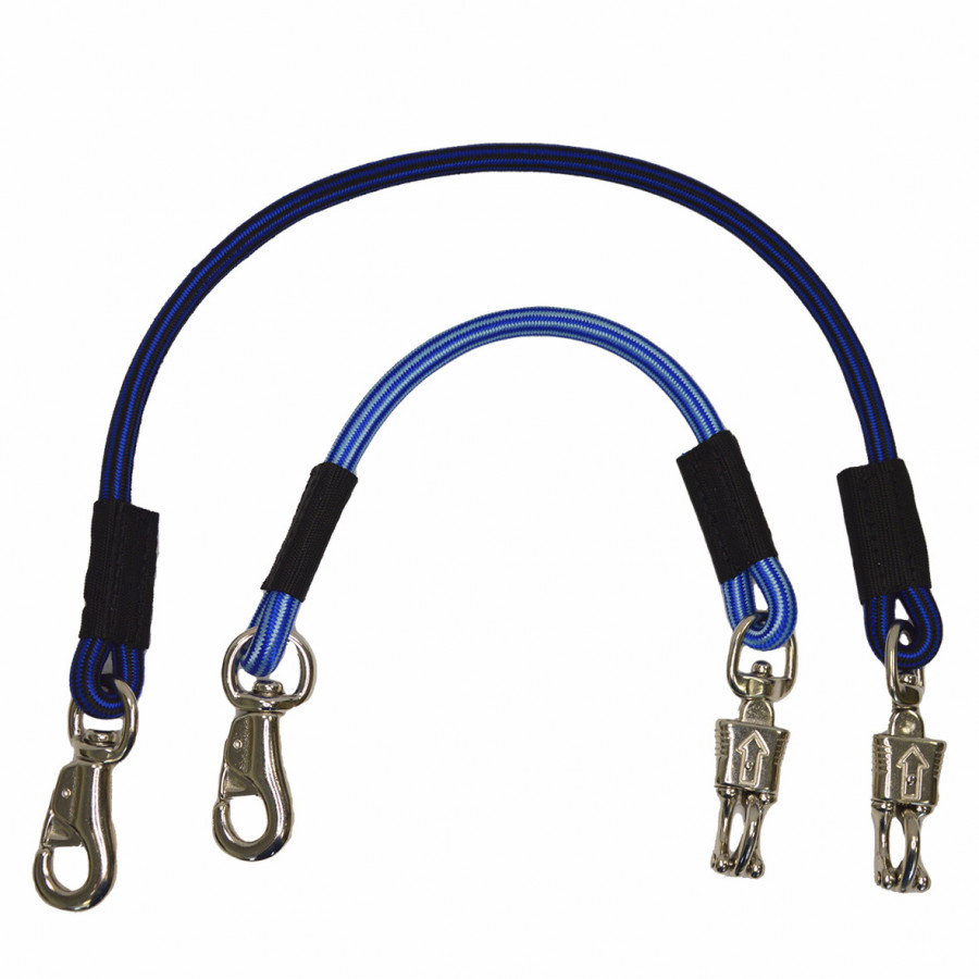 Elastico con moschettone sicurezza