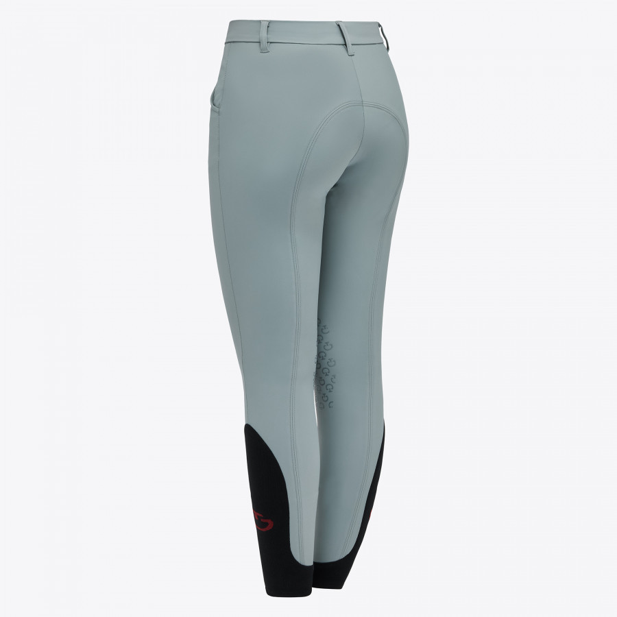 Pantaloni Cavalleria Toscana unisex da bambino jumping grip al ginocchio