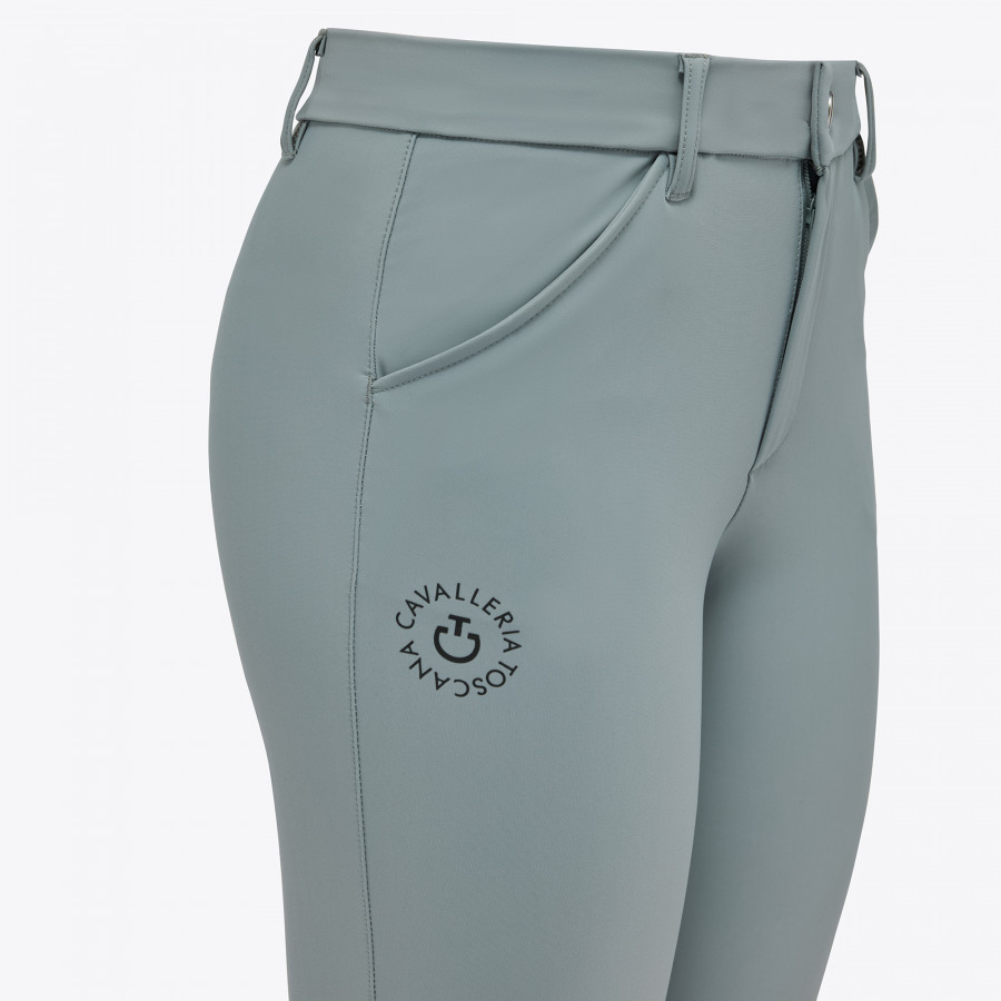 Pantaloni Cavalleria Toscana unisex da bambino jumping grip al ginocchio