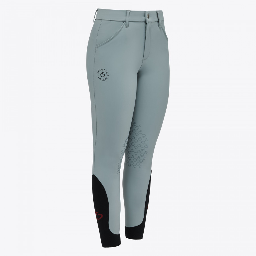 Pantaloni Cavalleria Toscana unisex da bambino jumping grip al ginocchio