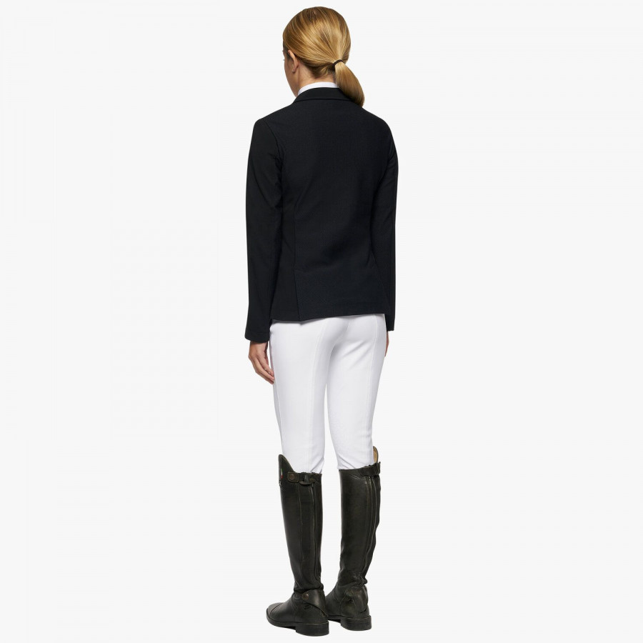 Giacca da competizione per bambina Cavalleria Toscana con zip