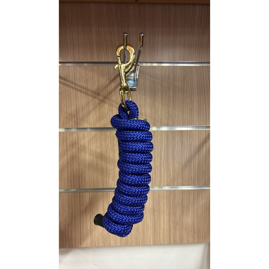 LUNGHINA TONDA PESANTE SINTET. MOSCHETTONE OTTONATO