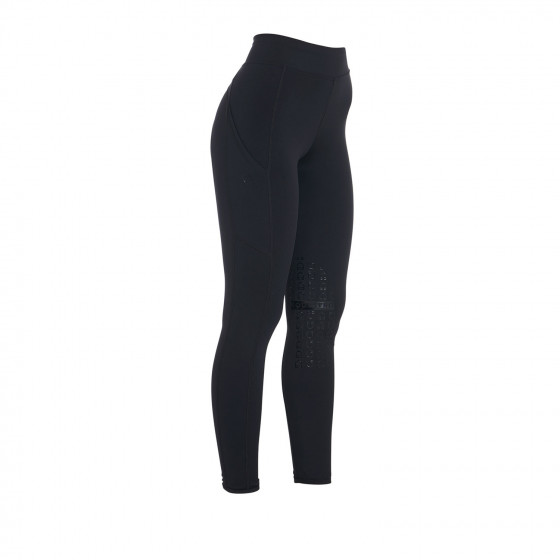 Leggins donna slim fit light tessuto elasticizzato bk/bk