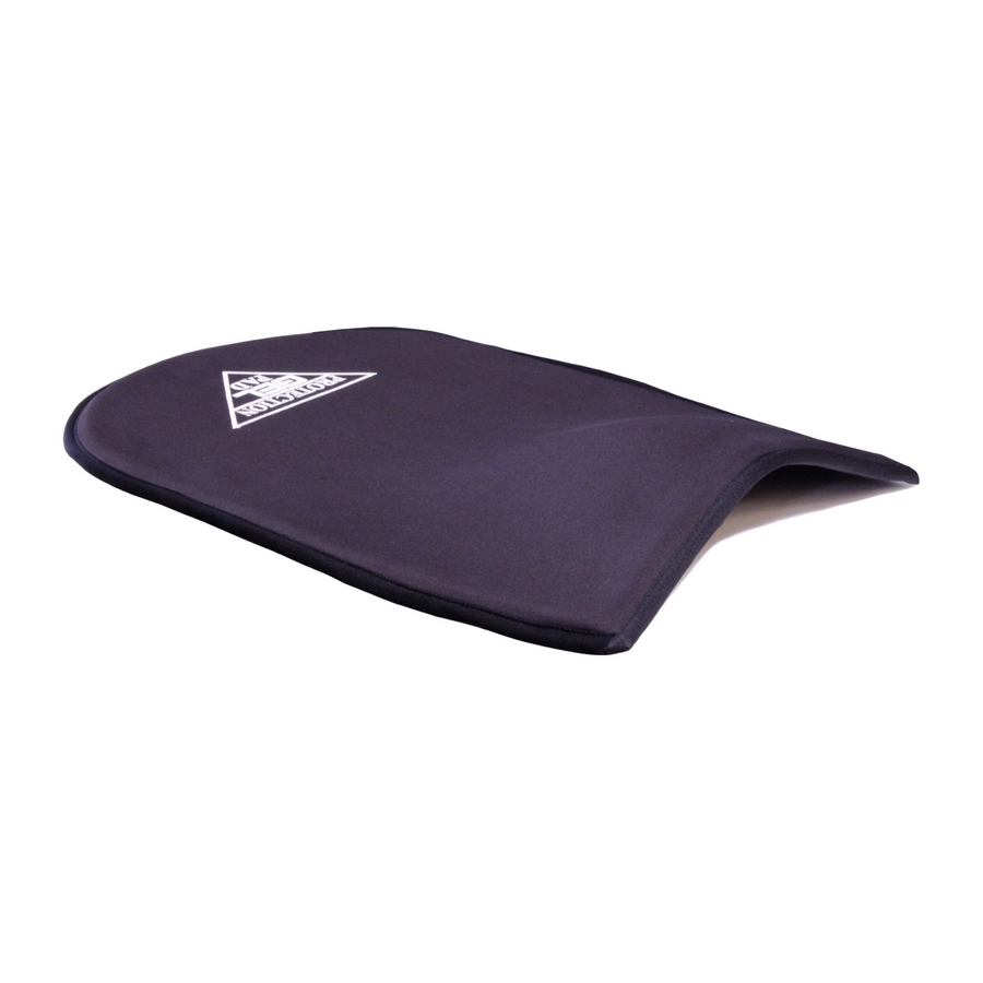 SALVASCHIENA IN GEL RICOPERTO PROTECTION GEL PAD MISURA FULL,NERO