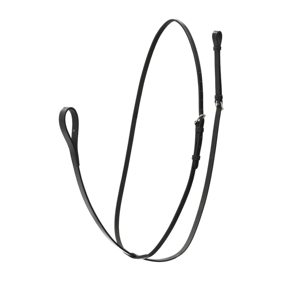 MARTINGALA FISSA IN CUOIO CON FIBBIE ACCIAIO INOX
