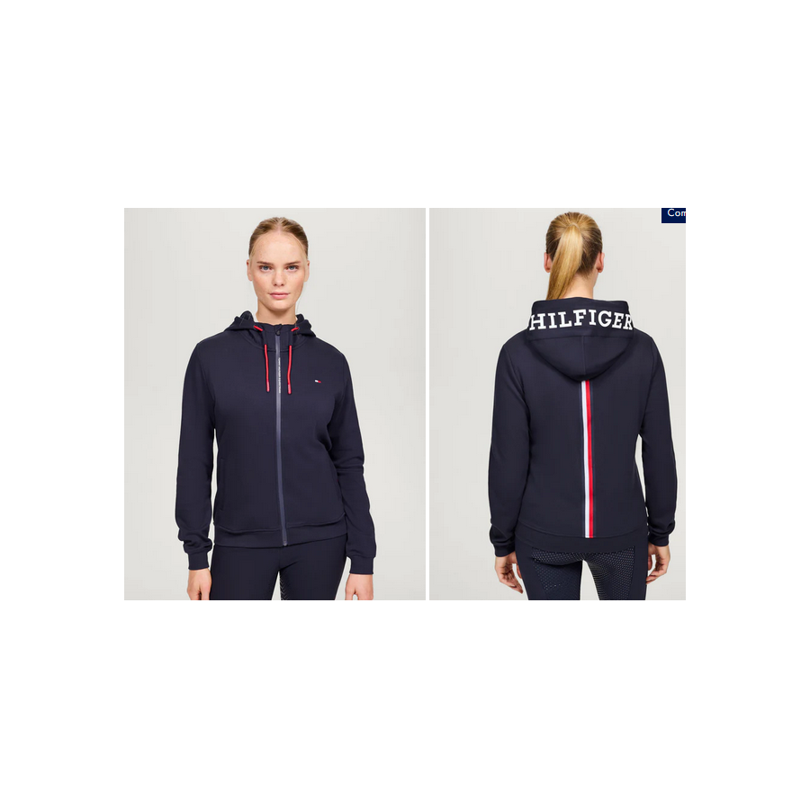 Giacca con cappuccio Kingston con zip elasticizzata DESERT SKY