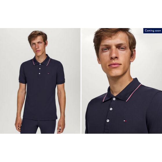 Camicie da campeggio Harrison Pique Short Sleeve DESERT SKY