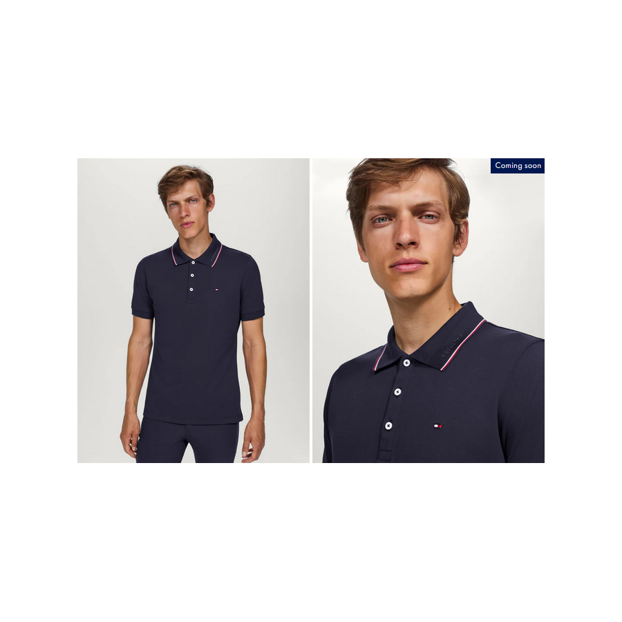 Camicie da campeggio Harrison Pique Short Sleeve DESERT SKY