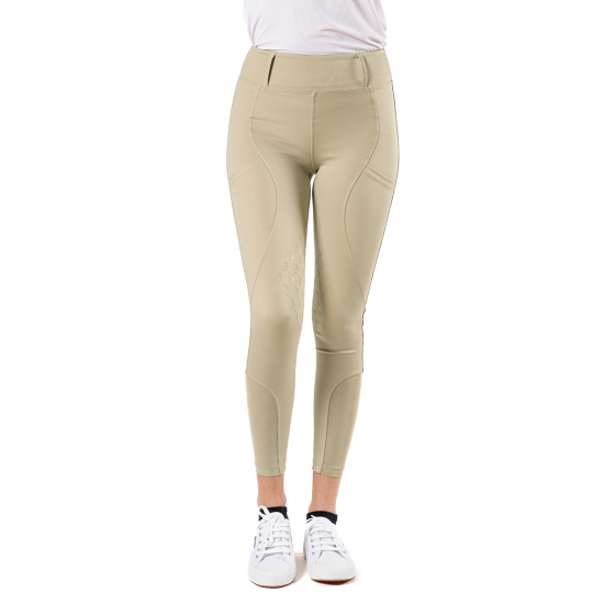 LEGGINGS D·ISTINTO ORCHIDEA GRIP AL GINOCCHIO