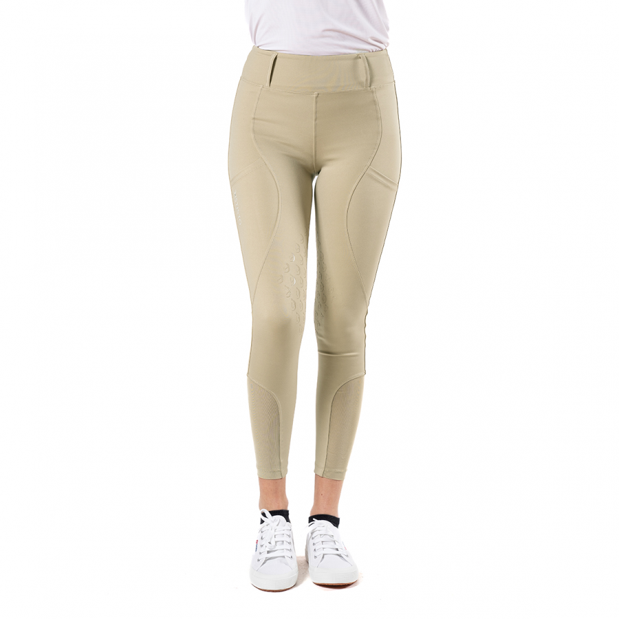LEGGINGS D·ISTINTO ORCHIDEA GRIP AL GINOCCHIO